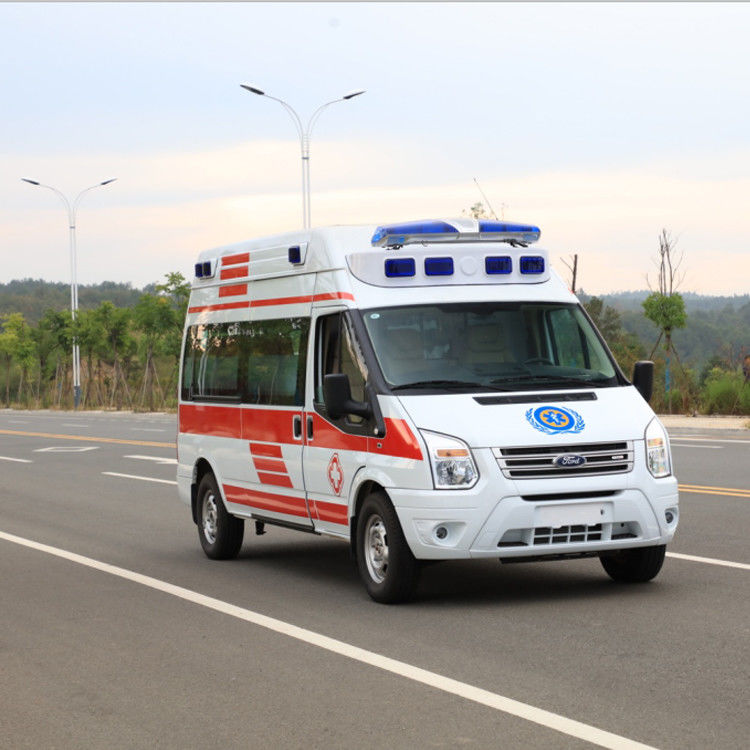 Tipo mobile ambulanza di tutela del veicolo ICU di scopo speciale di SPV di prevenzione con il ventilatore