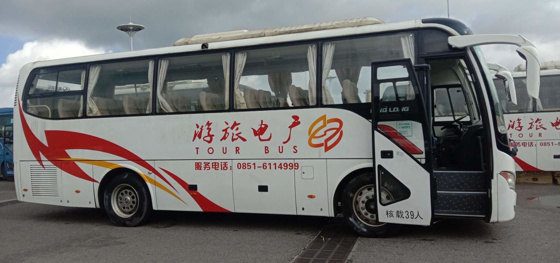 2015 anni 168kw diesel Kinglong XMQ6898 hanno utilizzato la vettura Bus 39/45 di sedile di lusso dei sedili