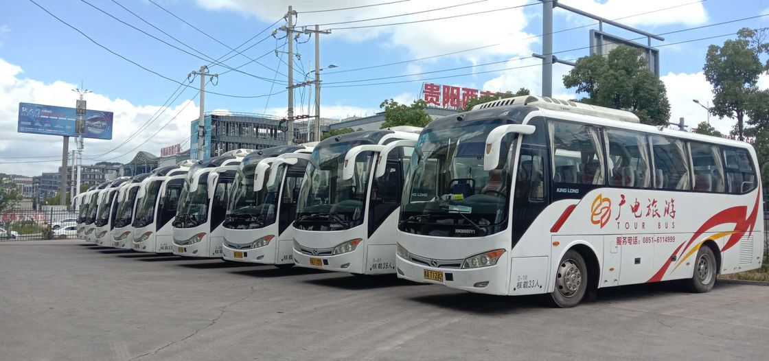 2015 anni 168kw diesel Kinglong XMQ6898 hanno utilizzato la vettura Bus 39/45 di sedile di lusso dei sedili