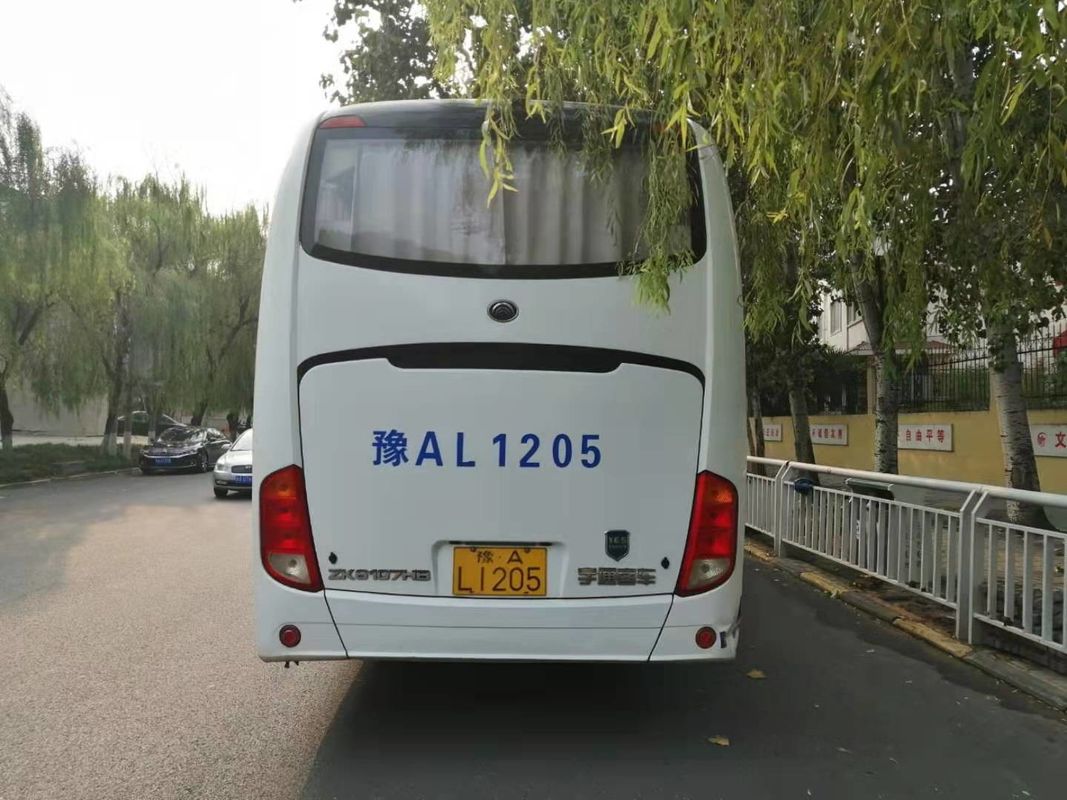 125km/H ZK6107 50 mette 2012 anni a sedere di LHD ha utilizzato i bus di Yutong prepara Buses da vendere bus del passeggero dell'euro III i buoni