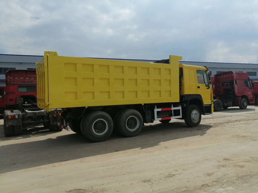 Motore WD dell'autocarro con cassone ribaltabile della seconda mano di sollevamento 6*4 TipperTruck 371-420HP RHD della seconda mano