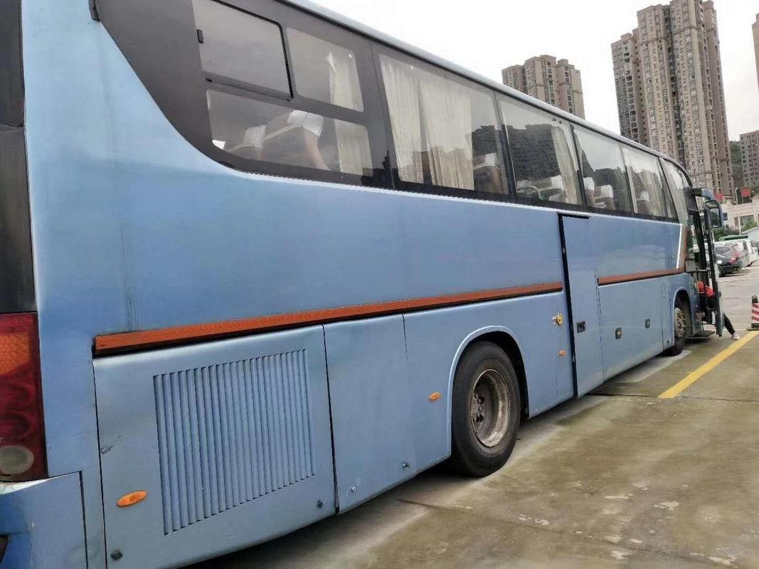 Porte usate 233kw di CA di Bus With della vettura dei sedili del motore diesel 53 di Kinglong RHD doppie