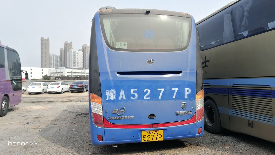 La marca ZK6938 39 di Yutong mette il limite di emissione a sedere utilizzato di Bus With Euro III della vettura del motore diesel con CA