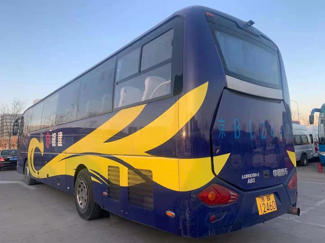 53 sedili LCK6125 Zhongtong hanno utilizzato la vettura Bus Passenger Buses dell'euro III di Bus For Passenger della vettura