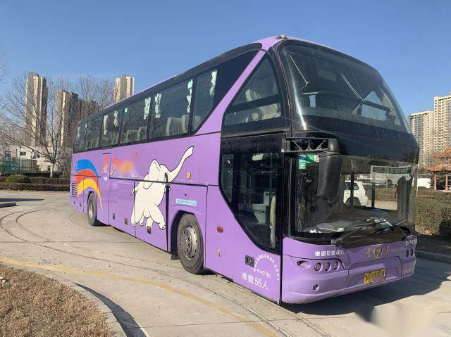 vettura Bus Passenger Buses di Bus Euro IV della vettura utilizzata sedili di Youngman JNP6121 55 di altezza di 3.8m
