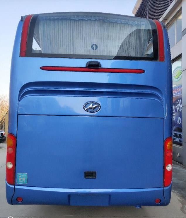 Più alto KLQ6129 53 mette l'acciaio a sedere Chiassis di Bus Double Doors della vettura usato motore posteriore