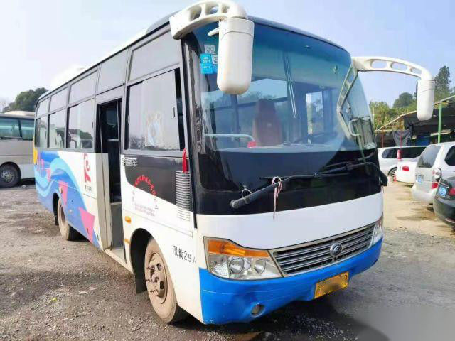 Porte del telaio d'acciaio del bus del passeggero usate LHD dei sedili di iso Yutong ZK6752D 29 singole