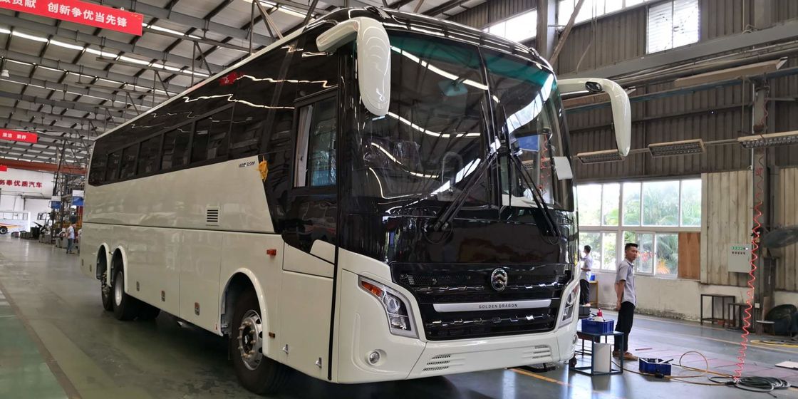 Nuovo il bus di giro diesel di Axle Euro II del doppio di marca Front Cummins Engine Buses 58-70 sedili ha usato il drago dorato XML6125