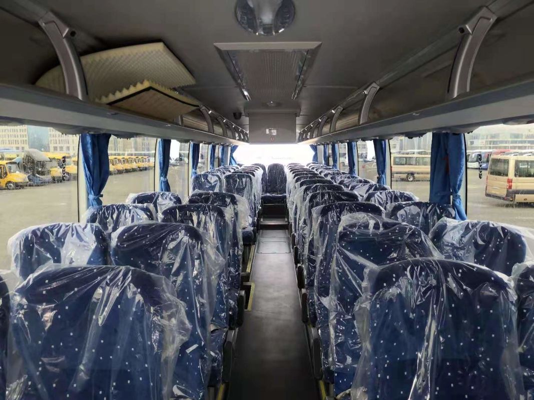 Bus nuovissimo ZK6122H9 di Yutong con un colore bianco di 55 sedili in motore posteriore di promozione