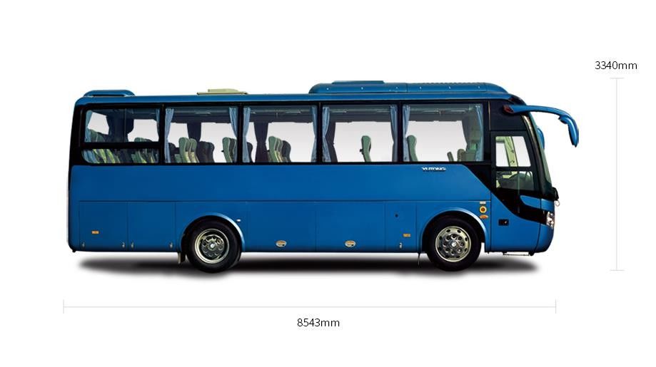 6 sedili posteriori ZK6858 del motore 35 del bus nuovissimo del yutong della gomma con il prezzo del disoucnt nella promozione