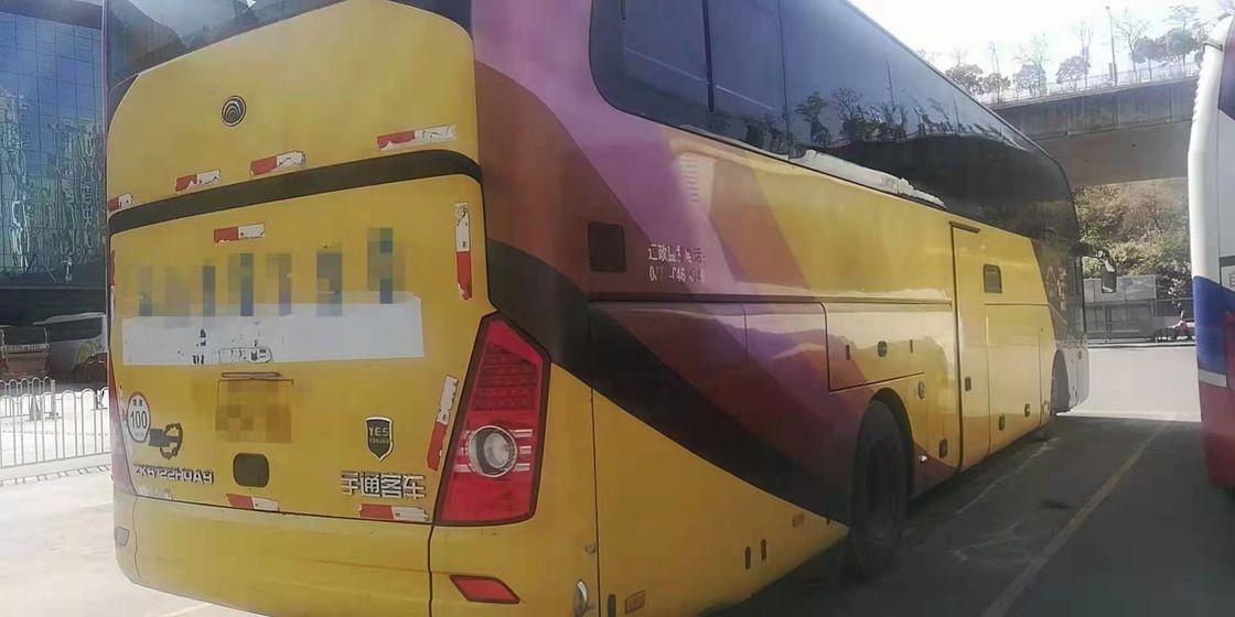 Yutong usato trasporta i sedili di ZK6122 47 VIP con il motore 247kw di Weichai delle doppie porte della toilette