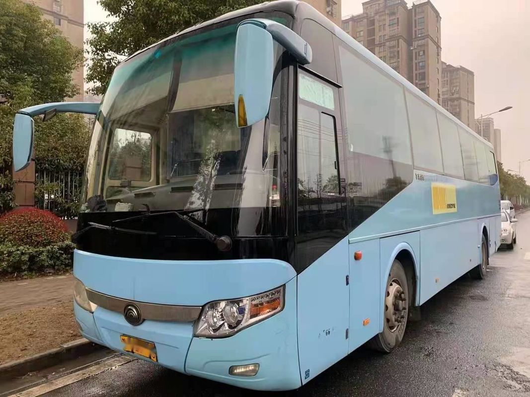 La vettura utilizzata Bus Yutong Brand che ZK6117 65 mette il passeggero a sedere usato porta posteriore del motore 120km/H di Yuchai singola trasporta la direzione sinistra