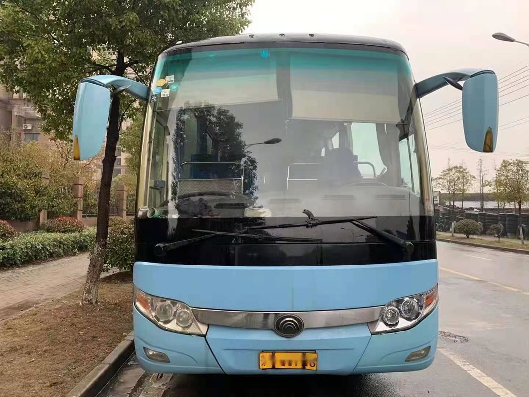 La vettura utilizzata Bus Yutong Brand che ZK6117 65 mette il passeggero a sedere usato porta posteriore del motore 120km/H di Yuchai singola trasporta la direzione sinistra
