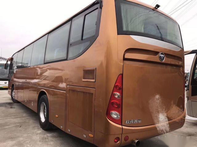 BJ6113 ha usato la guida a sinistra bassa dell'euro IV di chilometro della singola porta dei sedili di marca 51 di Bus FOTON della vettura