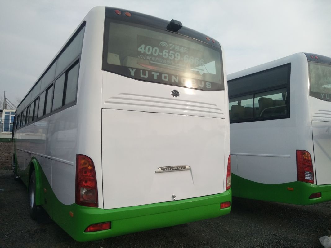 Yutong usato trasporta la vettura utilizzata sedili d'acciaio Bus For Congo del bus di giro di Front Engine Bus 53 del telaio