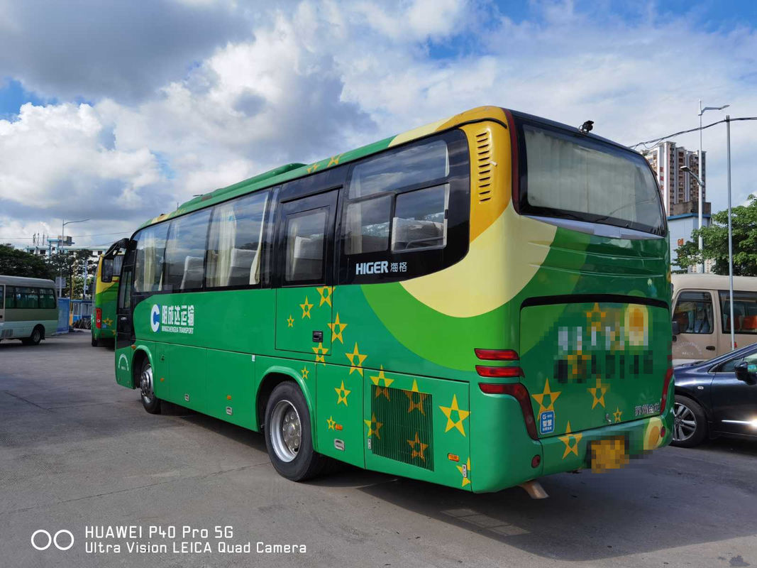 2014 la vettura più d'altezza di anno KLQ6896 Bus 39 sedili ha utilizzato il motore diesel 162kw del bus nessun bus di incidente LHD