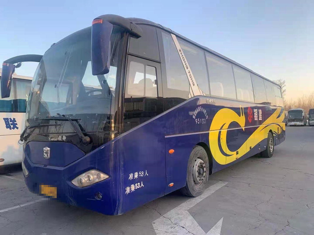 2012 vettura utilizzata sedili Bus LCK6125H di anno 53 ZHONGTONG con il condizionatore d'aria per turismo