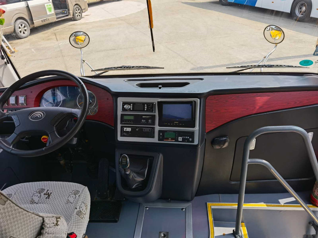 41 sedile Yutong usato 2014 anni trasporta il driver usato Steering No Accident dello scuolabus LHD del motore diesel di ZK6729D