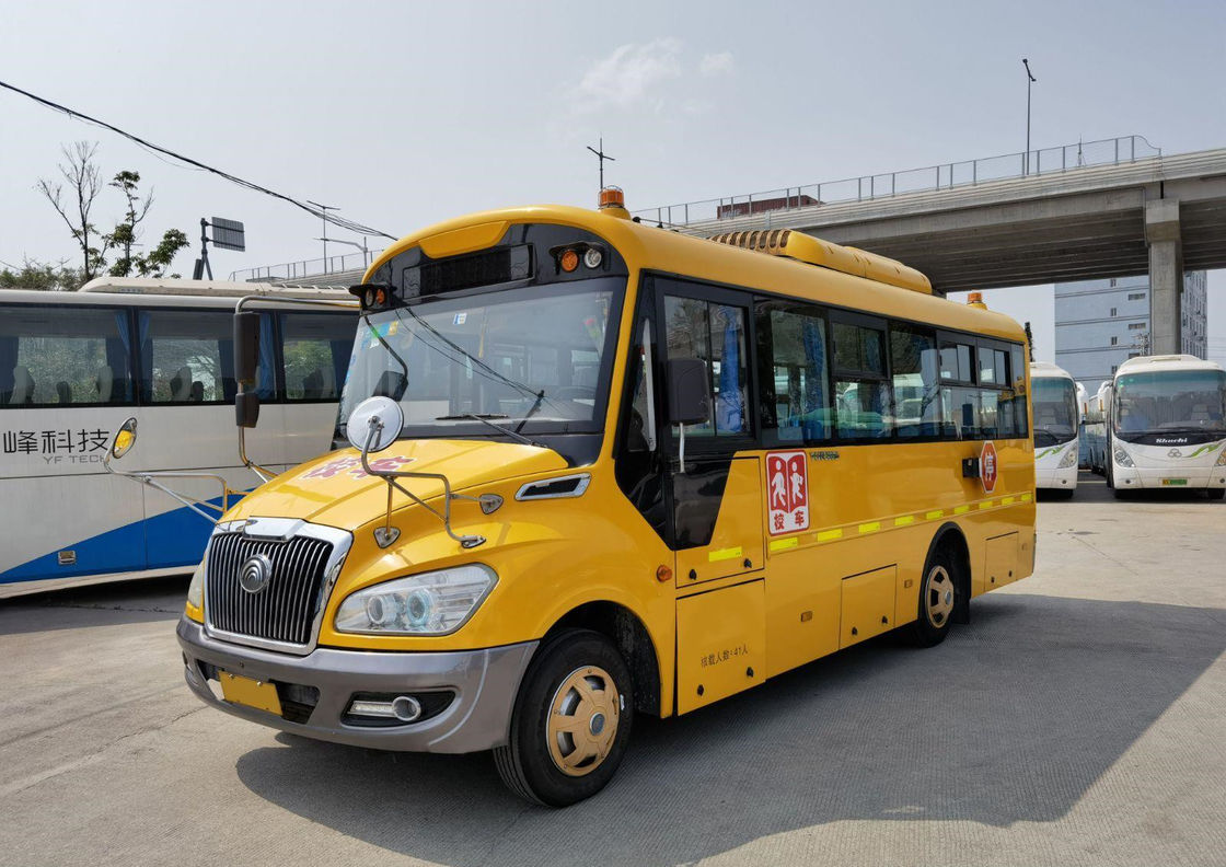 41 sedile Yutong usato 2014 anni trasporta il driver usato Steering No Accident dello scuolabus LHD del motore diesel di ZK6729D