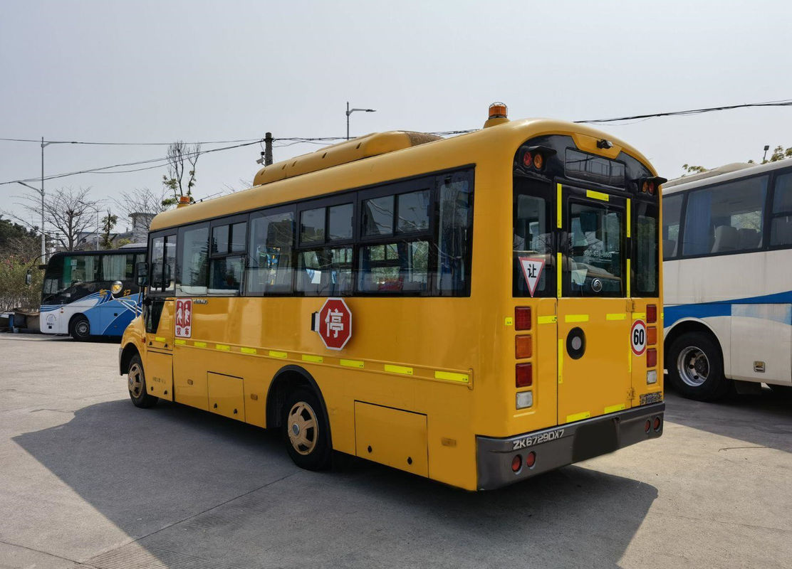 41 sedile Yutong usato 2014 anni trasporta il driver usato Steering No Accident dello scuolabus LHD del motore diesel di ZK6729D