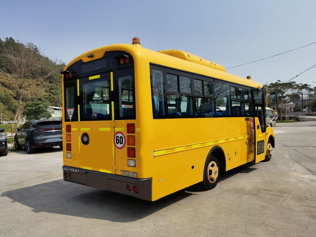 41 sedile Yutong usato 2014 anni trasporta il driver usato Steering No Accident dello scuolabus LHD del motore diesel di ZK6729D