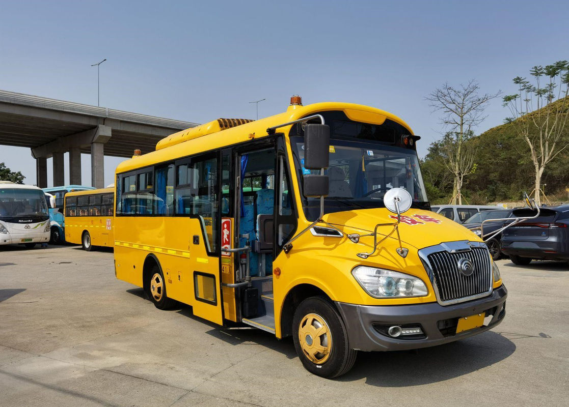 41 sedile Yutong usato 2014 anni trasporta il driver usato Steering No Accident dello scuolabus LHD del motore diesel di ZK6729D