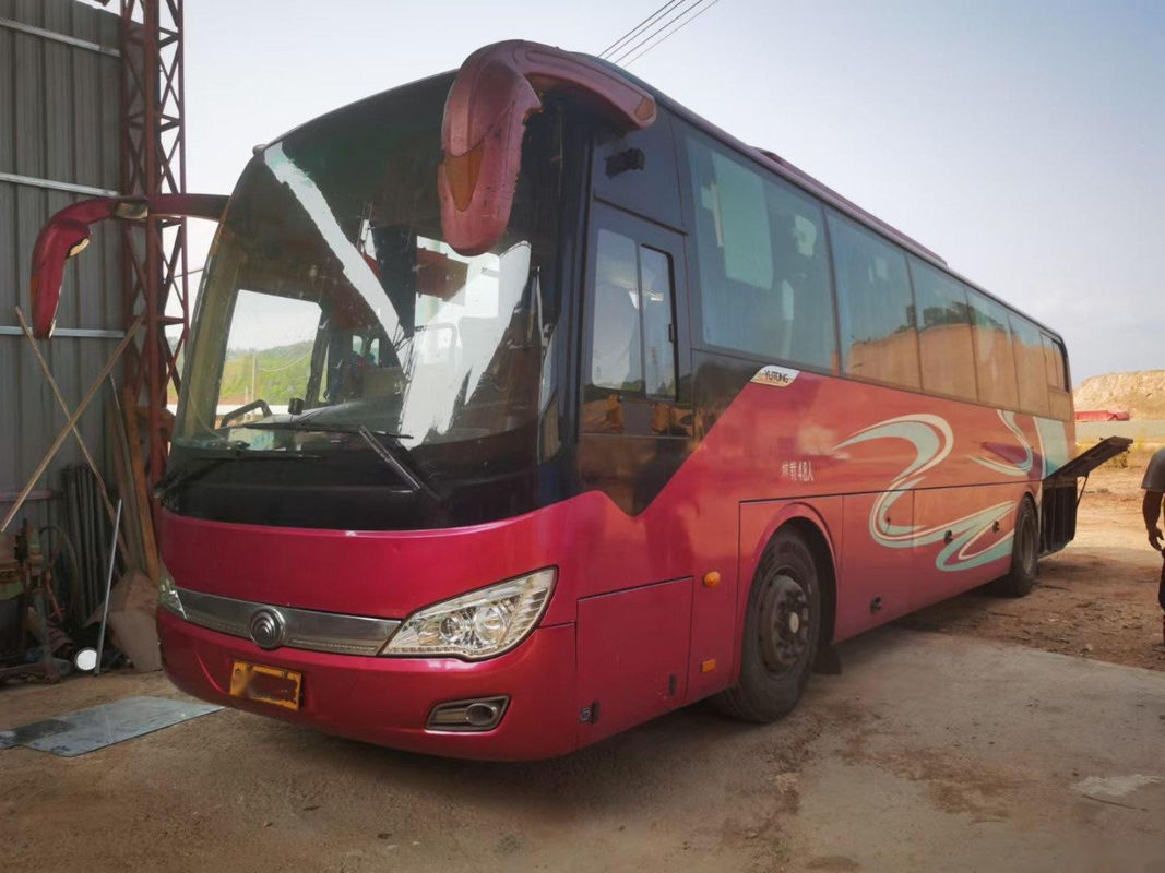 La marca usata ZK6116 48 di Yutong del bus di giro mette la direzione a sedere sinistra d'imballaggio nuda del telaio dell'airbag del bus del passeggero delle doppie porte