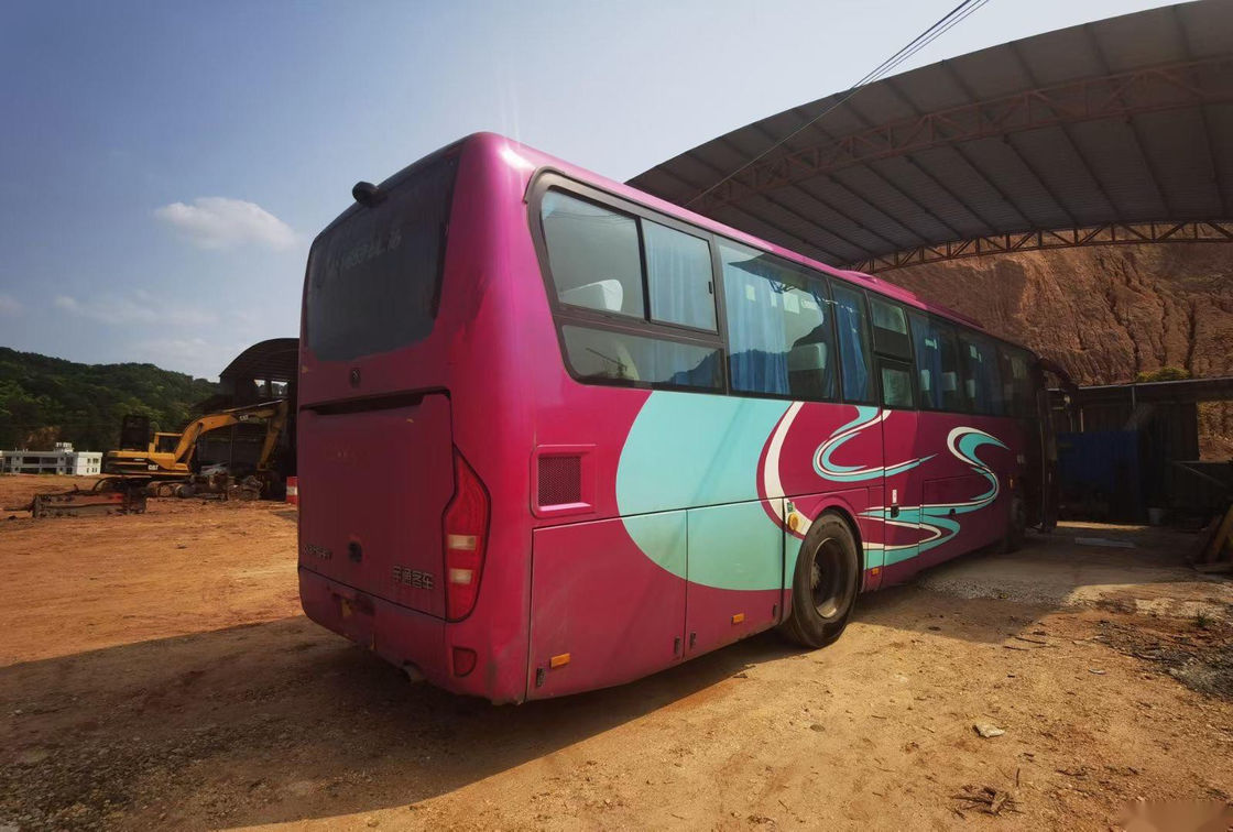 La marca usata ZK6116 48 di Yutong del bus di giro mette la direzione a sedere sinistra d'imballaggio nuda del telaio dell'airbag del bus del passeggero delle doppie porte