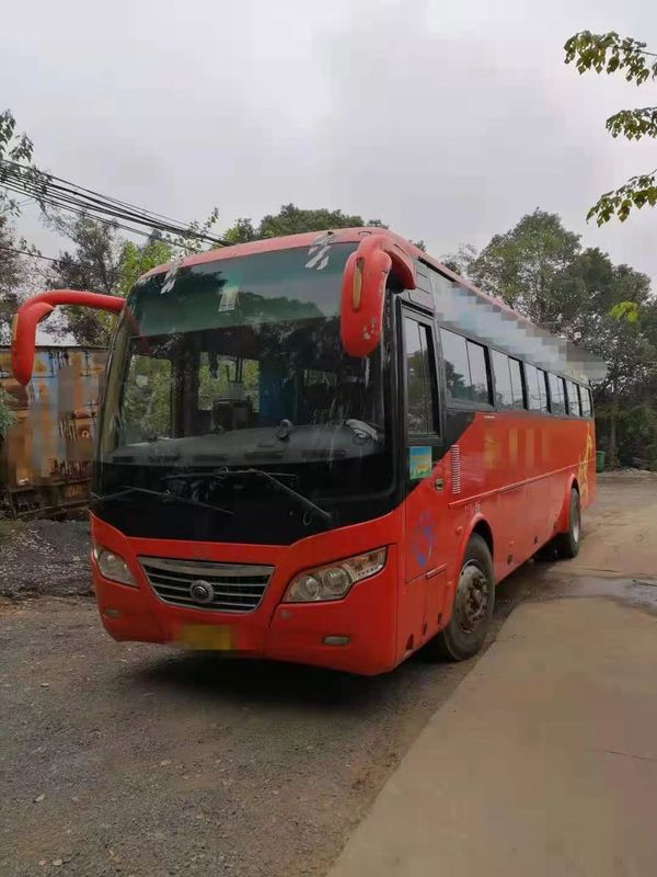 44 vettura utilizzata bus Bus di Yutong utilizzata sedili ZK6102D motori diesel della direzione LHD del motore della parte anteriore da 2014 anni
