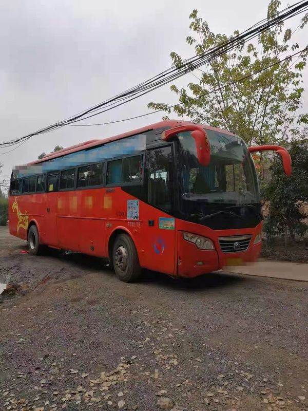 44 vettura utilizzata bus Bus di Yutong utilizzata sedili ZK6102D motori diesel della direzione LHD del motore della parte anteriore da 2014 anni