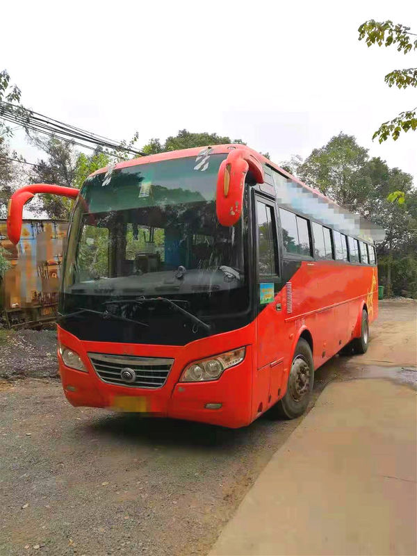 44 vettura utilizzata bus Bus di Yutong utilizzata sedili ZK6102D motori diesel della direzione LHD del motore della parte anteriore da 2014 anni
