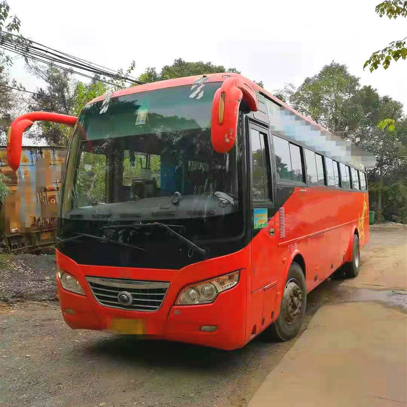 44 vettura utilizzata bus Bus di Yutong utilizzata sedili ZK6102D motori diesel della direzione LHD del motore della parte anteriore da 2014 anni
