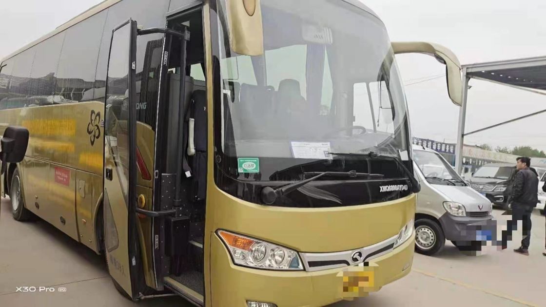 Rinnovi 2013 anni ha usato re XMQ6898 la vettura lunga Bus che 39 sedili hanno utilizzato il motore diesel del bus nessun bus di incidente LHD
