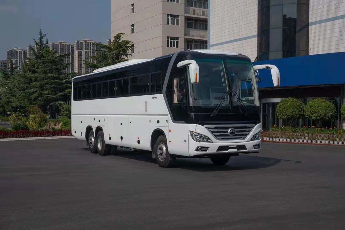 65 vettura Bus del nuovo bus di Yutong ZK6126D dei sedili la nuova che dirige i motori diesel di RHD raddoppia Axle New Bus posteriore