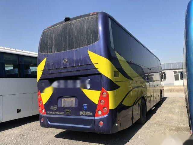 Sinistra posteriore di vetro usata del motore di 50 sedili del bus ZK6127 di Yutong doppia che dirige le doppie porte