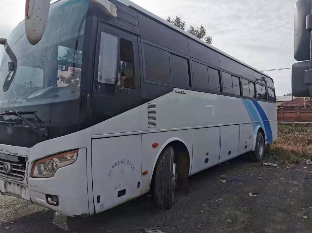 49 vettura utilizzata bus Bus di Yutong utilizzata sedili ZK6102D motori diesel di Front Engine Steering LHD da 2011 anno