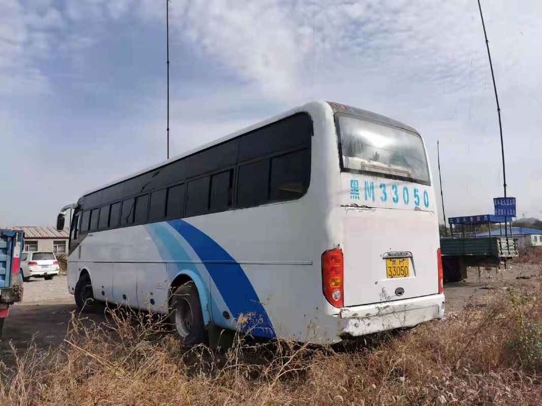 49 vettura utilizzata bus Bus di Yutong utilizzata sedili ZK6102D motori diesel di Front Engine Steering LHD da 2011 anno