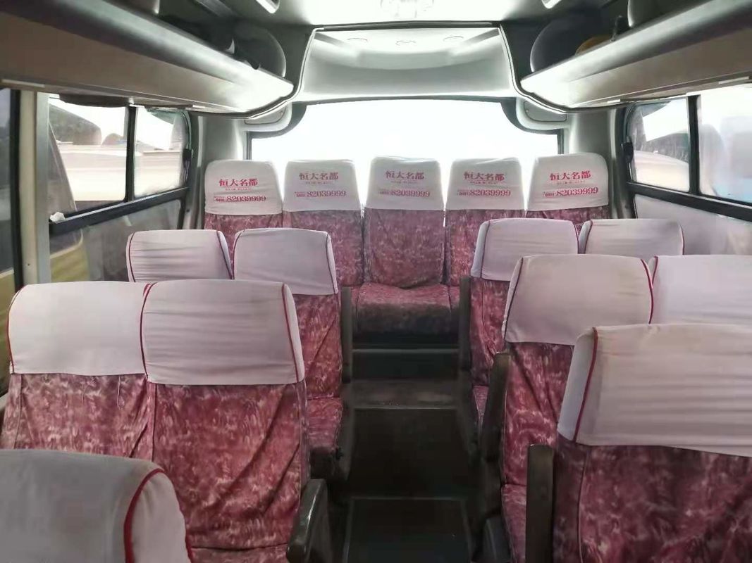 Chilometro basso usato delle porte 39seats del bus XMQ6900 di Kinglong doppio lasciato il telaio d'acciaio di guida