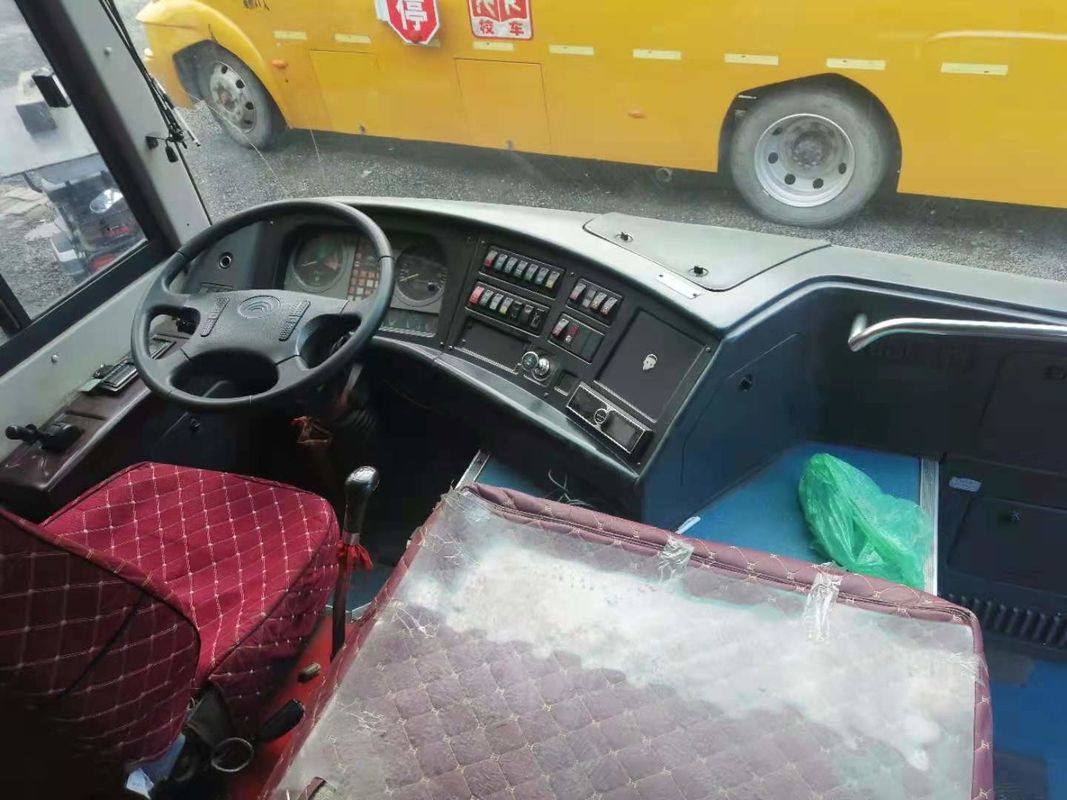 Sedili usati Front Engine Bus Steel Chassis YC del bus Zk6112d 54 di Yutong. 177kw ha utilizzato il bus di giro
