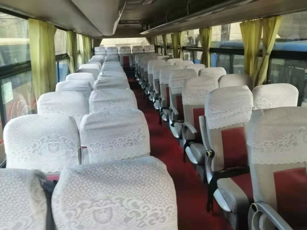 54 sedili 2010 anni hanno usato il driver diesel Steering No Accident del bus ZK6112D Front Engine LHD di Yutong