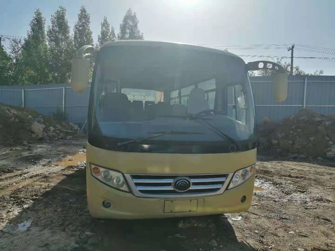 2010 modello di modello ZK6608 della guida a sinistra del bus di Yutong usato sedili di anno 19 ZK6608 nessun asse di incidente 2
