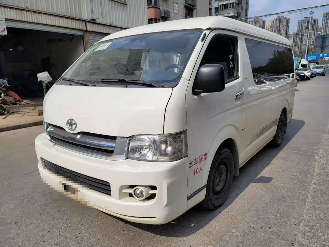 Il CA diesel di Mini Bus With Gasoline Engine usato Toyota di 10 sedili non fornisce incidente 2013 anni
