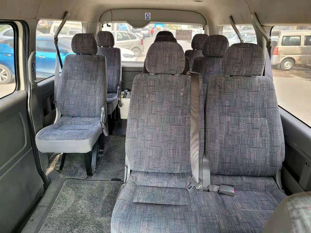 Il CA diesel di Mini Bus With Gasoline Engine usato Toyota di 10 sedili non fornisce incidente 2013 anni