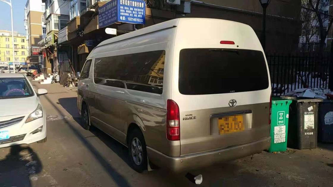 Una benzina Toyota Hiace di 2014 sedili di anno 13 ha usato la trasmissione automatica di Mini Bus With High Roof