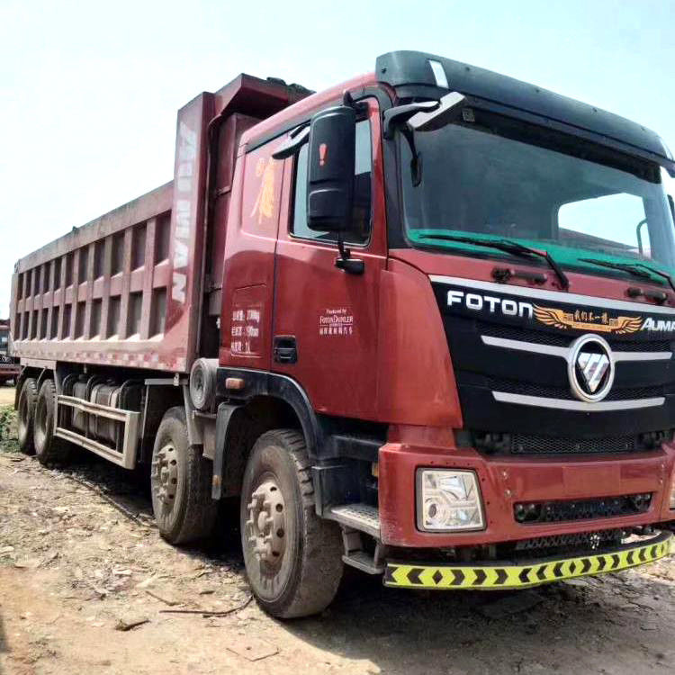 L'autocarro con cassone ribaltabile di 375HP Cina 6X4 8X4 FOTON AUMAN ha usato 50 il prezzo di tonnellata LHD RHD