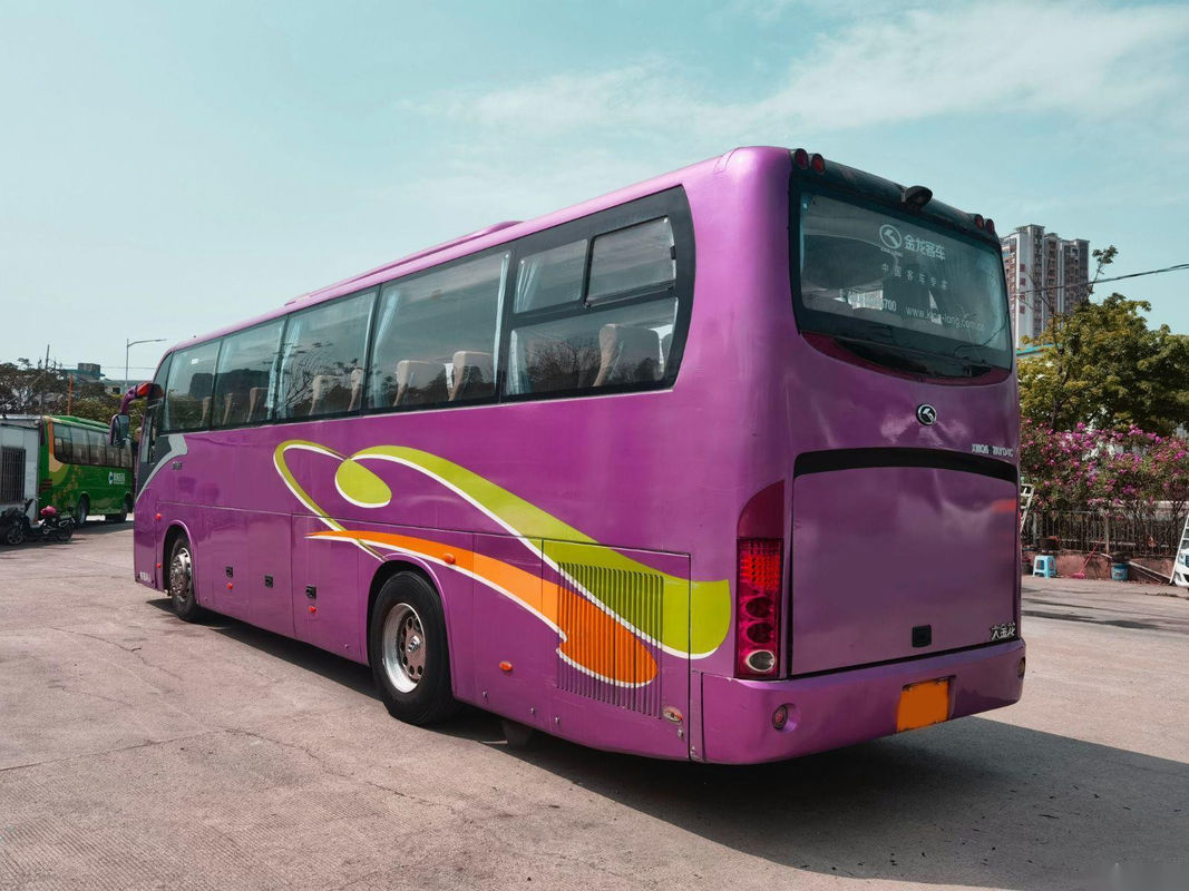 Il bus utilizzato XMQ6117 44 di Kinglong mette la vettura dell'airbag delle doppie porte del motore/bus a sedere di giro utilizzati telaio posteriore