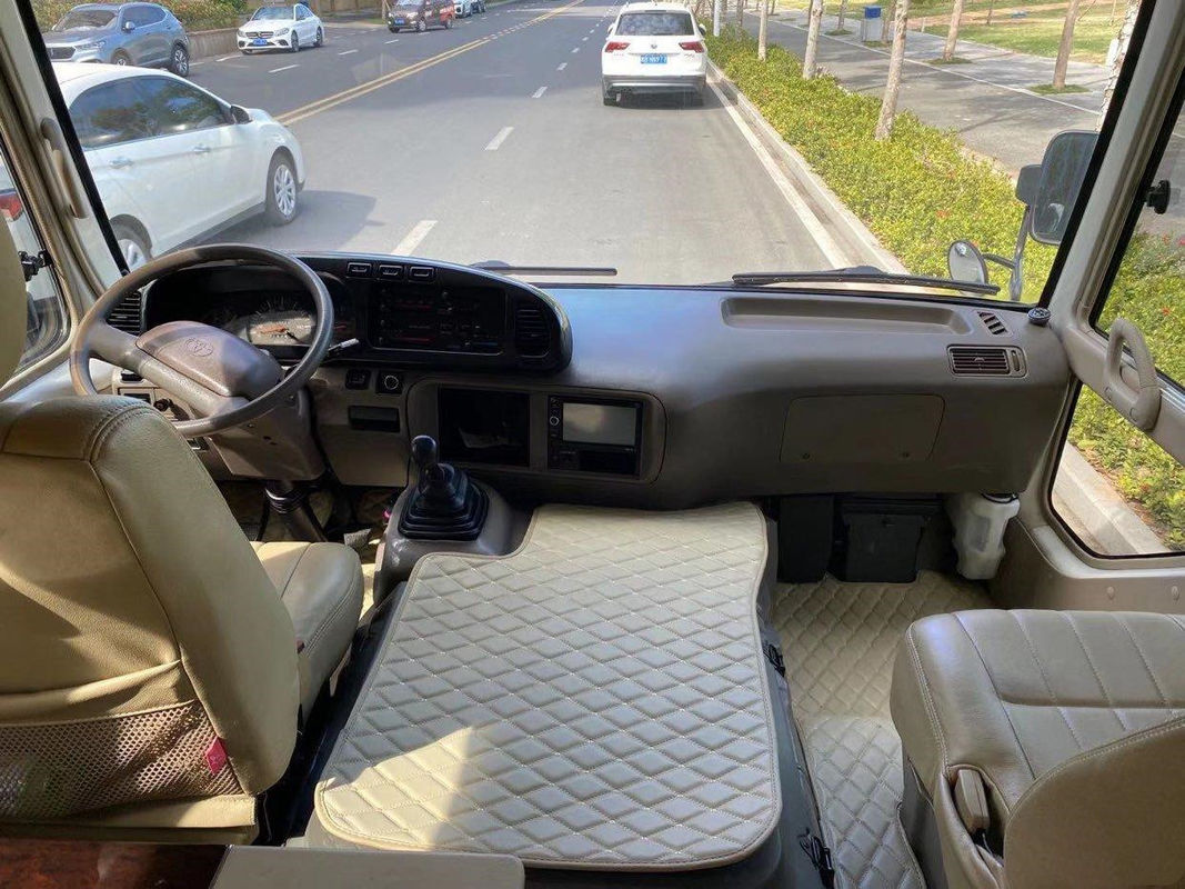 Sedili bassi usati di chilometro VIP del motore diesel dell'euro III dei sedili del bus 23 del sottobicchiere di Toyota