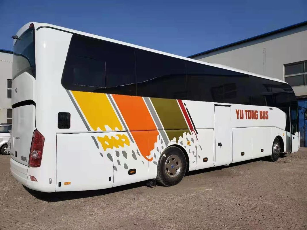 Il chilometro basso usato del motore dell'euro III Yuchai delle doppie porte della vettura ZK6122 53seats di Yutong ha usato il telaio di Airbang del bus di giro