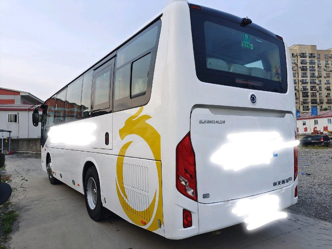 nuovo motore della parte posteriore di Bus Low Kilometer Yuchai della vettura Euro6 del telaio 2020 dell'airbag di marca SLK6903 di Sunlong del bus di giro 38Seats nuovo