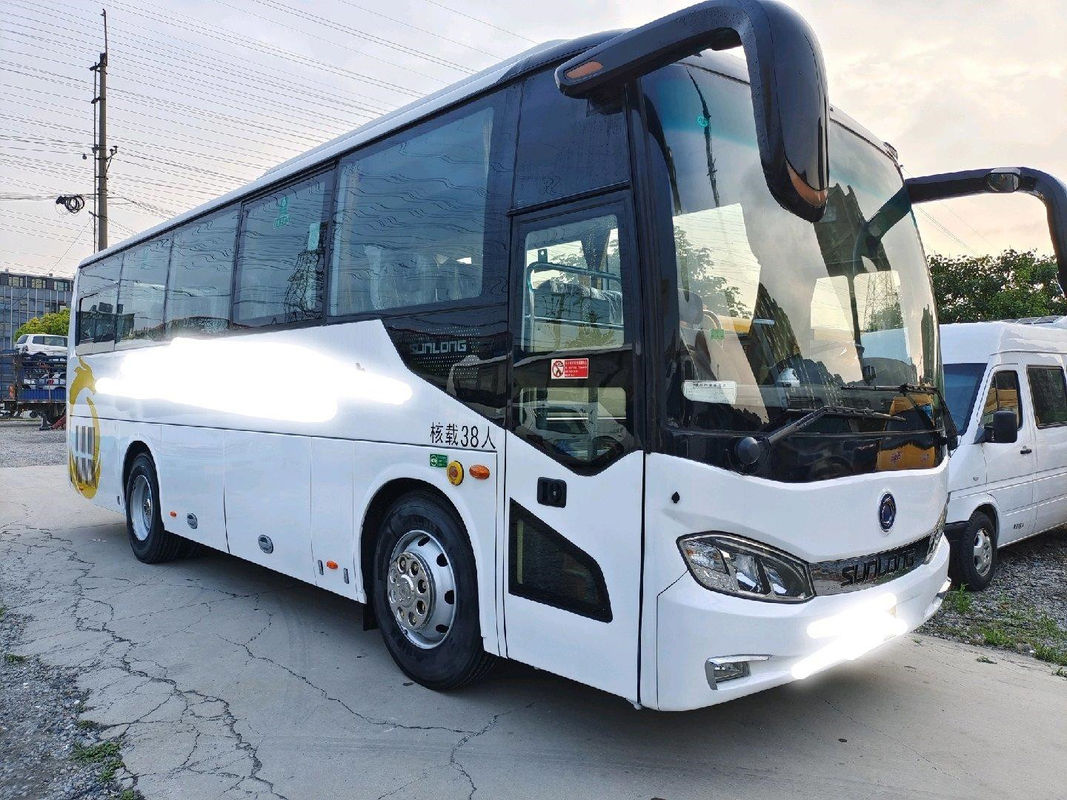 nuovo motore della parte posteriore di Bus Low Kilometer Yuchai della vettura Euro6 del telaio 2020 dell'airbag di marca SLK6903 di Sunlong del bus di giro 38Seats nuovo